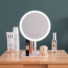 Load image into Gallery viewer, Makeup mirror with LED light
