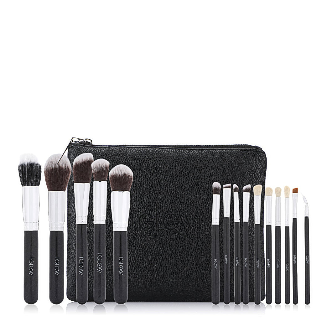 IGLOW Makeup Brushes set -15pcs